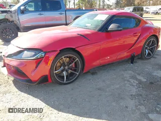 2022 Toyota Supra 3.0 with VIN WZ1DB0C04NW051045, listed as a IAAI auction lot 41156875 with 3,851 mi miles and . Bid and sale history available at DreamBid. Image 17.