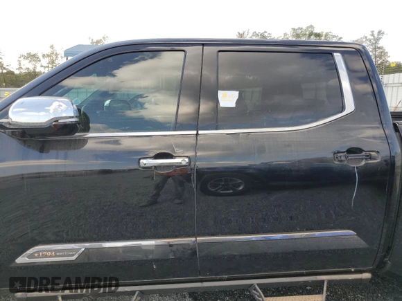 2024 Toyota Tundra 1794 Edition with VIN 5TFMC5DBXRX063757, listed as a Copart auction lot 74840034 with Not provided miles and Salvage title. Bid and sale history available at DreamBid. Image 12.