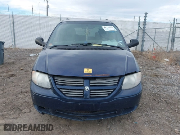 2005 Dodge Caravan SE with VIN 1D4GP24R75B108449, listed as a IAAI auction lot 41734639 with 266,376 mi miles and . Bid and sale history available at DreamBid. Image 12.
