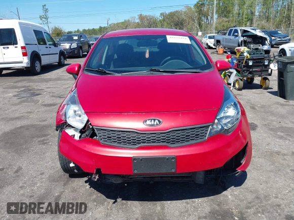 2017 Kia Rio LX with VIN KNADM4A39H6061634, listed as a IAAI auction lot 41839494 with 173,125 mi miles. Bid and sale history available at carsss.com. Image 12.