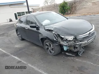 2016 Honda Accord Sedan LX with VIN 1HGCR2F35GA104683, listed as a IAAI auction lot 42046955 with 197,261 mi miles. Bid and sale history available at carsss.com. Image 1.