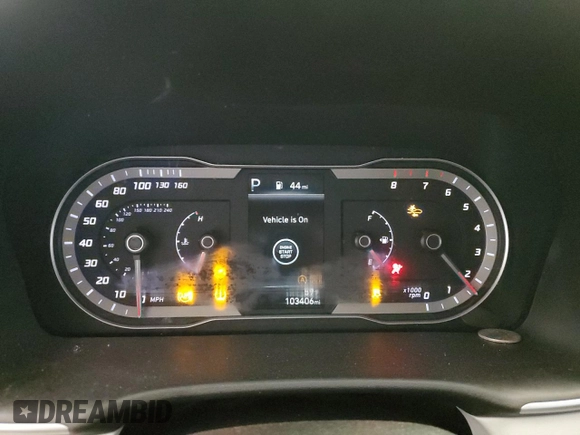 2022 Hyundai Tucson SEL with VIN KM8JB3AE0NU066098, listed as a Copart auction lot 49412145 with 103,406 mi miles and Salvage Title. Bid and sale history available at carsss.com. Image 9.