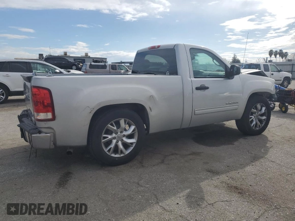 2010 GMC Sierra 1500 with VIN 1GTPCVEA8AZ161486, listed as a Copart auction lot 45309385 with 122,873 mi miles and Salvage Title. Bid and sale history available at DreamBid. Image 3.