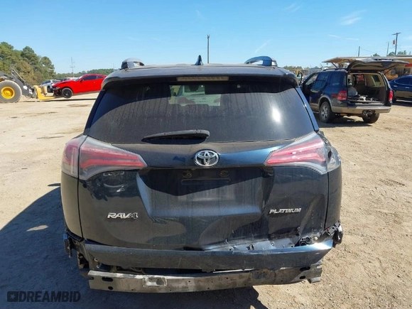 2017 Toyota RAV4 Limited with VIN 2T3YFREV5HW321243, listed as a IAAI auction lot 40617754 with 128,480 mi miles. Bid and sale history available at carsss.com. Image 6.