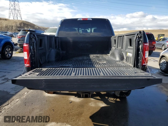 2020 Ford F-150 XL with VIN 1FTFW1E48LFB31480, listed as a Copart auction lot 47610115 with 81,384 mi miles and Salvage Title. Bid and sale history available at carsss.com. Image 6.