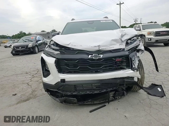 2025 Chevrolet Equinox AWD RS z VIN 3GNAXTEG5SL214390, wystawiony jako Copart lot #57106575 z przebiegiem 5 775 mil mil oraz Szkoda całkowita • Salvage title. Historia ofert i sprzedaży dostępna na DreamBid. Obrazek 14.