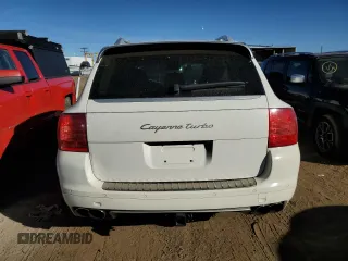 2006 Porsche Cayenne Turbo with VIN WP1AC29P36LA91133, listed as a Copart auction lot 77378314 with 141,350 mi miles and Salvage Title. Bid and sale history available at carsss.com. Image 6.