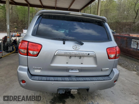 2008 Toyota Sequoia Platinum with VIN 5TDZY67AX8S013378, listed as a Copart auction lot 51770565 with 320,489 mi miles and Clean Title. Bid and sale history available at carsss.com. Image 6.