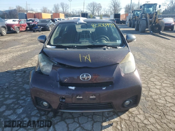 2012 Scion iQ z VIN JTNJJXB00CJ014966, wystawiony jako Copart lot #83100954 z przebiegiem 100 775 mil mil oraz Szkoda całkowita • Salvage title. Historia ofert i sprzedaży dostępna na DreamBid. Obrazek 5.