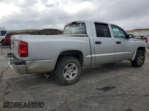 2006 Dodge Dakota ST with VIN 1D7HE28K76S641283, listed as a Copart auction lot 78939474 with 229,561 mi miles and Salvage Title. Bid and sale history available at carsss.com. Image 3.