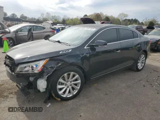 2015 Buick LaCrosse Leather with VIN 1G4GB5G36FF124121, listed as a Copart auction lot 50541525 with 86,308 mi miles and Salvage Title. Bid and sale history available at carsss.com. Image 1.