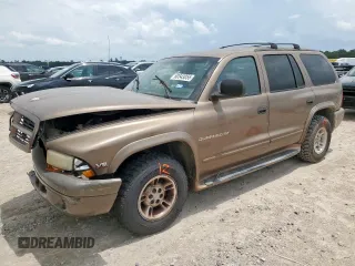 2000 Dodge Durango z VIN 1B4HR28Z7YF274244, wystawiony jako Copart lot #60543055 z przebiegiem 140 717 mil mil oraz Szkoda całkowita • Salvage title. Historia ofert i sprzedaży dostępna na DreamBid. Obrazek 1.