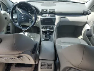 2005 Mercedes-Benz C with VIN WDBRF40J95F663026, listed as a Copart auction lot 53573595 with Not Provided miles and Salvage Title. Bid and sale history available at DreamBid. Image 8.