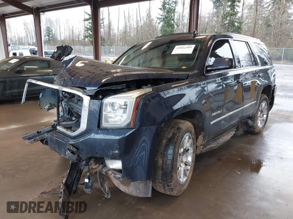 2018 GMC Yukon Denali with VIN 1GKS2CKJ4JR349089, listed as a IAAI auction lot 41862503 with 117,134 mi miles. Bid and sale history available at carsss.com. Image 17.