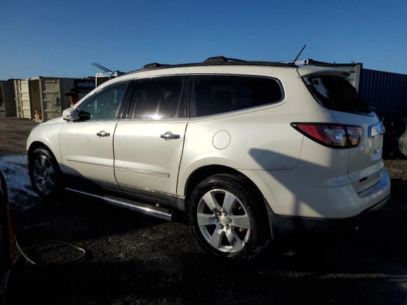 2015 Chevrolet Traverse LTZ z VIN 1GNKRJKD0FJ205512, wystawiony jako Copart lot #44443585 z przebiegiem Nie podano mil oraz Nie do naprawy • Non repairable. Historia ofert i sprzedaży dostępna na DreamBid. Obrazek 2.