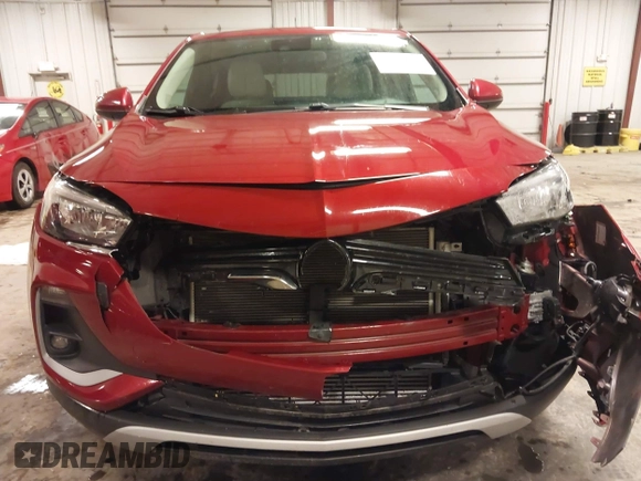 2021 Buick Encore GX Preferred with VIN KL4MMCSL3MB057859, listed as a IAAI auction lot 42646632 with 33,512 mi miles and . Bid and sale history available at DreamBid. Image 13.