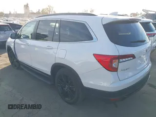 2022 Honda Pilot Special Edition with VIN 5FNYF5H20NB034677, listed as a IAAI auction lot 41372317 with 28,708 mi miles and . Bid and sale history available at carsss.com. Image 3.