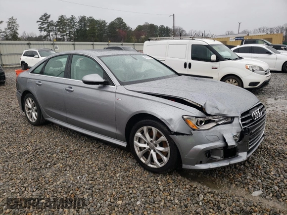 2017 Audi A6 Premium Plus with VIN WAUG8AFC7HN015153, listed as a Copart auction lot 48347835 with 112,722 mi miles and Salvage Title. Bid and sale history available at carsss.com. Image 4.