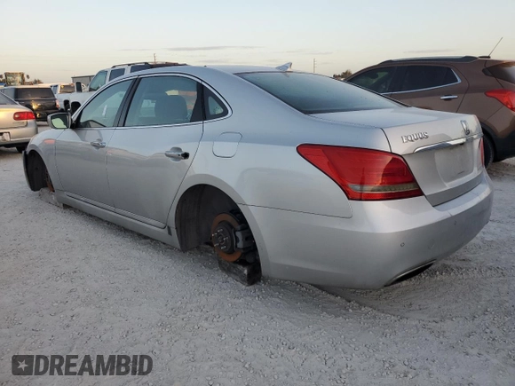 2014 Hyundai Equus Signature z VIN KMHGH4JH7EU083148, wystawiony jako Copart lot #51021905 z przebiegiem Nie podano mil oraz Szkody całkowita. Historia ofert i sprzedaży dostępna na DreamBid. Obrazek 2.