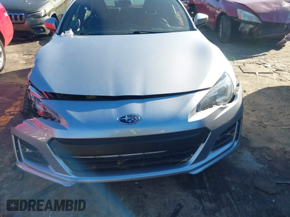 2017 Subaru BRZ Limited with VIN JF1ZCAC14H8606431, listed as a IAAI auction lot 41606857 with 56,118 mi miles. Bid and sale history available at carsss.com. Image 6.