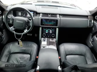 2018 Land Rover Range Rover z VIN SALGV5RE6JA503841, wystawiony jako Copart lot #73152854 z przebiegiem 26 752 mil mil oraz Szkoda całkowita • Salvage title. Historia ofert i sprzedaży dostępna na DreamBid. Obrazek 8.