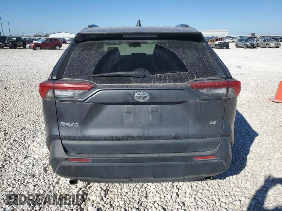 2020 Toyota RAV4 LE with VIN 2T3H1RFV1LW073014, listed as a Copart auction lot 49821405 with 65,555 mi miles and Salvage Title. Bid and sale history available at carsss.com. Image 6.