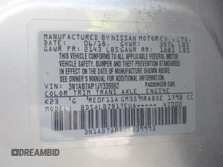 2018 Nissan Sentra S with VIN 3N1AB7AP1JY339993, listed as a IAAI auction lot 42271336 with 50,477 mi miles and . Bid and sale history available at DreamBid. Image 9.