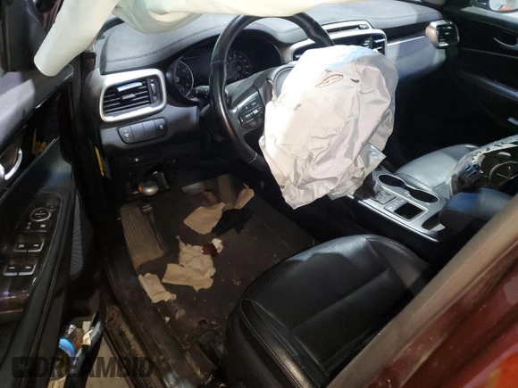 2017 Kia Sorento LX with VIN 5XYPGDA39HG328484, listed as a Copart auction lot 52297085 with Not provided miles and Salvage title. Bid and sale history available at DreamBid. Image 8.