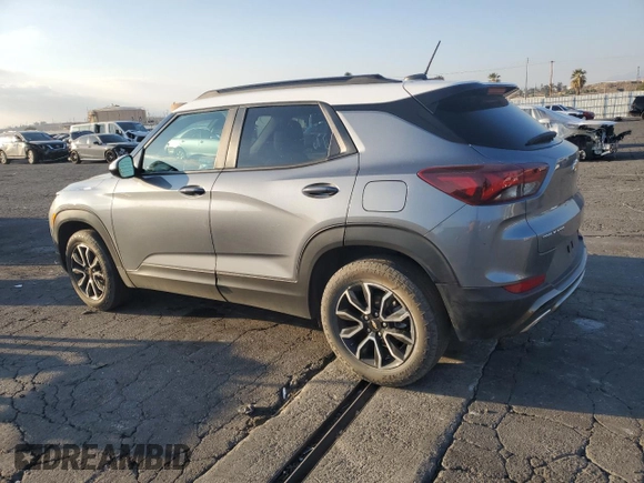 2022 Chevrolet TrailBlazer ACTIV with VIN KL79MVSL4NB061568, listed as a Copart auction lot 41709375 with 30,367 mi miles and Salvage Title. Bid and sale history available at carsss.com. Image 2.