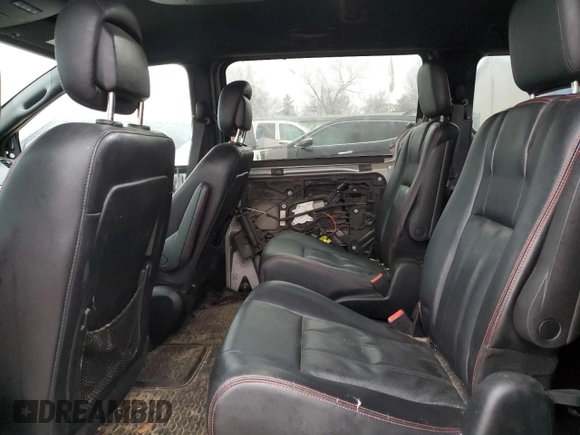 2017 Dodge Grand Caravan GT with VIN 2C4RDGEG8HR792149, listed as a Copart auction lot 43964695 with 121,833 mi miles and Salvage Title. Bid and sale history available at DreamBid. Image 11.