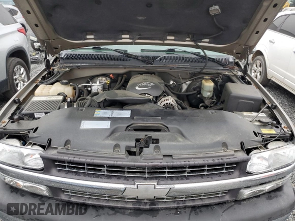 2002 Chevrolet Silverado 1500 LT with VIN 2GCEK19T821387813, listed as a Copart auction lot 50596015 with 128,739 mi miles and Salvage Title. Bid and sale history available at carsss.com. Image 11.