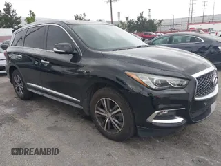 2017 Infiniti QX60 with VIN 5N1DL0MNXHC542193, listed as a IAAI auction lot 42056927 with 139,262 mi miles. Bid and sale history available at carsss.com. Image 1.
