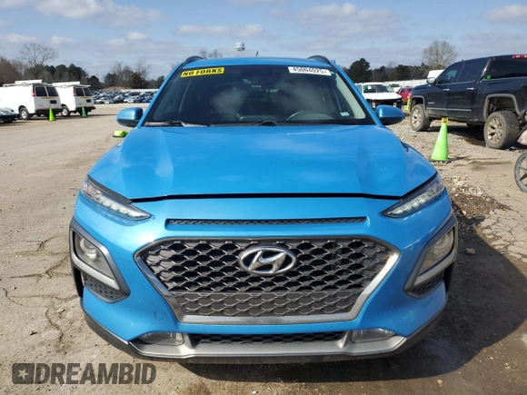 2018 Hyundai Kona Limited with VIN KM8K33A58JU147023, listed as a Copart auction lot 45004025 with 112,087 mi miles and Salvage Title. Bid and sale history available at carsss.com. Image 5.