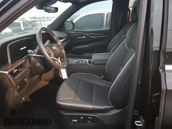 2023 Cadillac Escalade z VIN 1GYS3KKL3PR360009, wystawiony jako Copart lot #77258524 z przebiegiem 12 874 mil mil oraz Szkoda całkowita • Salvage title. Historia ofert i sprzedaży dostępna na DreamBid. Obrazek 7.