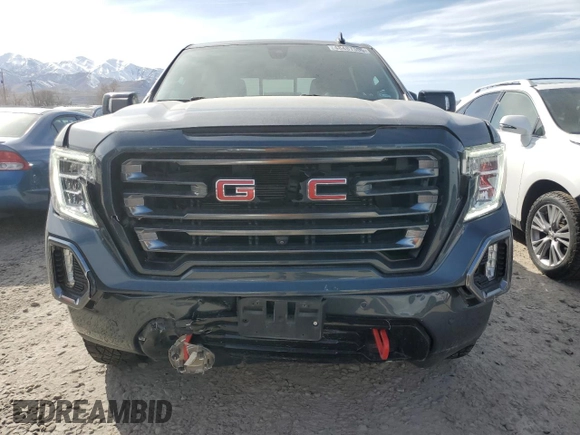 2021 GMC Sierra 1500 AT4 with VIN 1GTP9EED9MZ302644, listed as a Copart auction lot 48487505 with 42,106 mi miles and Salvage Title. Bid and sale history available at carsss.com. Image 5.
