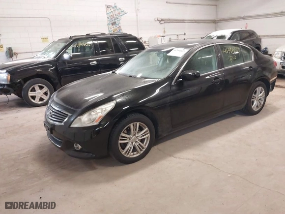 2012 Infiniti G25 Sedan x with VIN JN1DV6AR4CM861085, listed as a IAAI auction lot 41391852 with NaN miles. Bid and sale history available at carsss.com. Image 2.