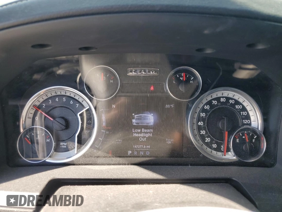 2016 Ram 1500 Sport with VIN 1C6RR7HT6GS192468, listed as a Copart auction lot 56222625 with 147,277 mi miles and Clean title. Bid and sale history available at DreamBid. Image 9.