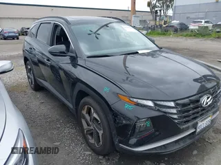 2023 Hyundai Tucson SEL with VIN 5NMJF3AE4PH201621, listed as a IAAI auction lot 41844949 with 7,987 mi miles and . Bid and sale history available at carsss.com. Image 1.
