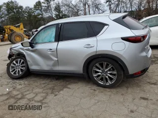 2019 Mazda CX-5 Signature with VIN JM3KFBEY4K0524182, listed as a Copart auction lot 41789115 with 52,337 mi miles and Salvage Title. Bid and sale history available at carsss.com. Image 2.