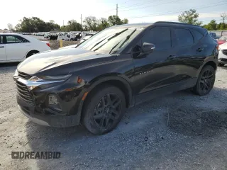 2021 Chevrolet Blazer LT with VIN 3GNKBCRS6MS566677, listed as a Copart auction lot 61010225 with 101,069 mi miles and Non repairable. Bid and sale history available at DreamBid. Image 1.