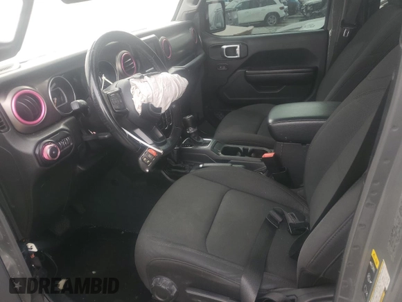 2020 Jeep Wrangler Unlimited Sport S z VIN 1C4HJXDG7LW271235, wystawiony jako Copart lot #48398275 z przebiegiem 62 734 mil mil oraz Szkoda całkowita • Salvage title. Historia ofert i sprzedaży dostępna na DreamBid. Obrazek 7.