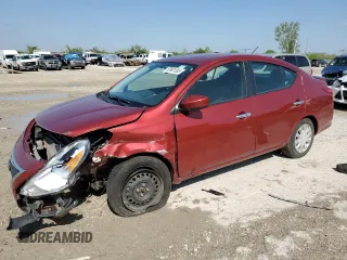 2019 Nissan Versa SV z VIN 3N1CN7AP3KL858347, wystawiony jako Copart lot #53901385 z przebiegiem 127 436 mil mil oraz Szkoda całkowita • Salvage title. Historia ofert i sprzedaży dostępna na DreamBid. Obrazek 1.