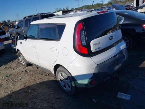 2014 Kia Soul with VIN KNDJN2A22E7093989, listed as a IAAI auction lot 41825205 with NaN miles. Bid and sale history available at carsss.com. Image 3.