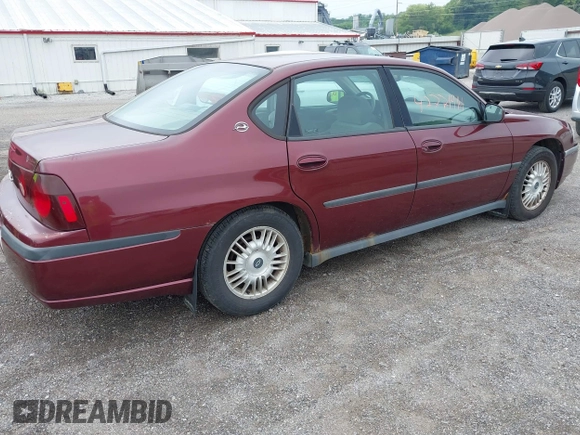 2000 Chevrolet Impala with VIN 2G1WF55KXY9194465, listed as a IAAI auction lot 42771914 with 203,891 mi miles and . Bid and sale history available at DreamBid. Image 4.