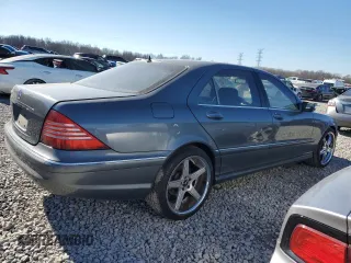 2006 Mercedes-Benz S-Class 4.3L with VIN WDBNG70J76A462639, listed as a Copart auction lot 41974475 with 0 mi miles and Salvage Title. Bid and sale history available at carsss.com. Image 3.