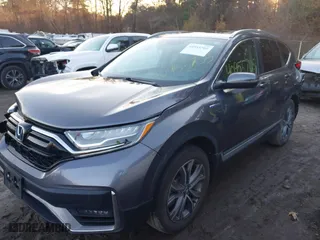 2022 Honda CR-V Hybrid Touring with VIN 5J6RT6H9XNL038288, listed as a IAAI auction lot 40955705 with 61,153 mi miles. Bid and sale history available at carsss.com. Image 17.