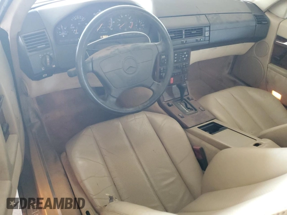 1994 Mercedes-Benz SL 5.0L with VIN WDBFA67E2RF092295, listed as a Copart auction lot 52933945 with 89,085 mi miles and Clean title. Bid and sale history available at DreamBid. Image 8.