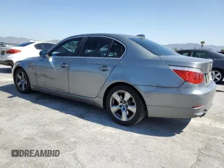 2008 BMW 5 Series 535i with VIN WBANW13598CZ78747, listed as a Copart auction lot 49509935 with 187,143 mi miles and Salvage Title. Bid and sale history available at carsss.com. Image 2.