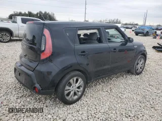 2016 Kia Soul + with VIN KNDJP3A5XG7401987, listed as a Copart auction lot 47031655 with 0 mi miles and Salvage Title. Bid and sale history available at carsss.com. Image 3.