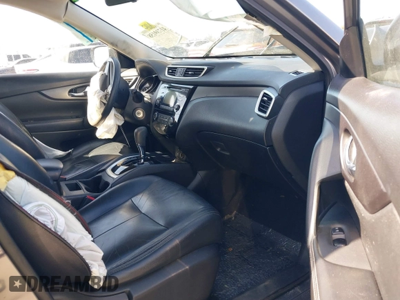 2016 Nissan Rogue S with VIN JN8AT2MT1GW017218, listed as a IAAI auction lot 41739158 with 116,455 mi miles and . Bid and sale history available at DreamBid. Image 5.